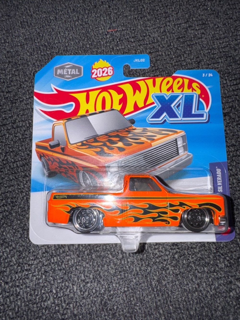 Hot Wheels XL Error 1983 Silverado Truck Sliverado